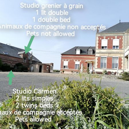 Bed and Breakfast Studio Ferme De Bonavis Banteux Exterior foto