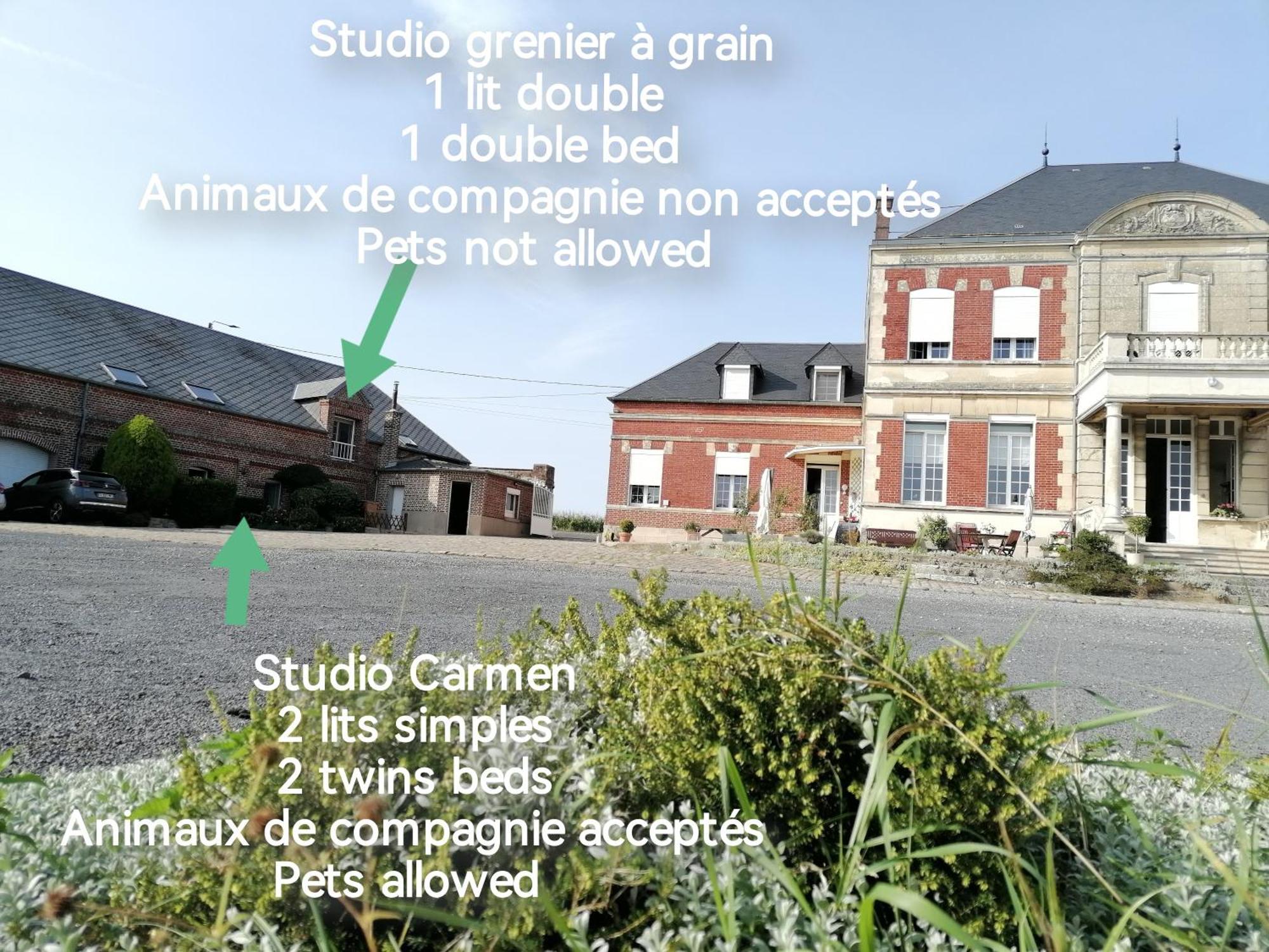 Bed and Breakfast Studio Ferme De Bonavis Banteux Exterior foto